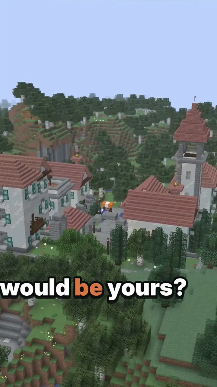 Classical Mediterranean Hill Town, close-up