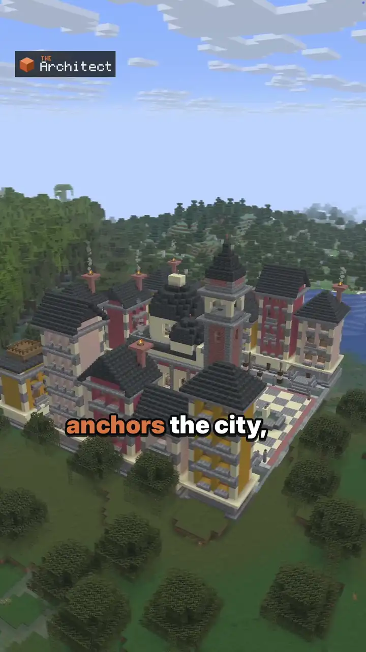 Classical Venetian Canal City, view of the finished build