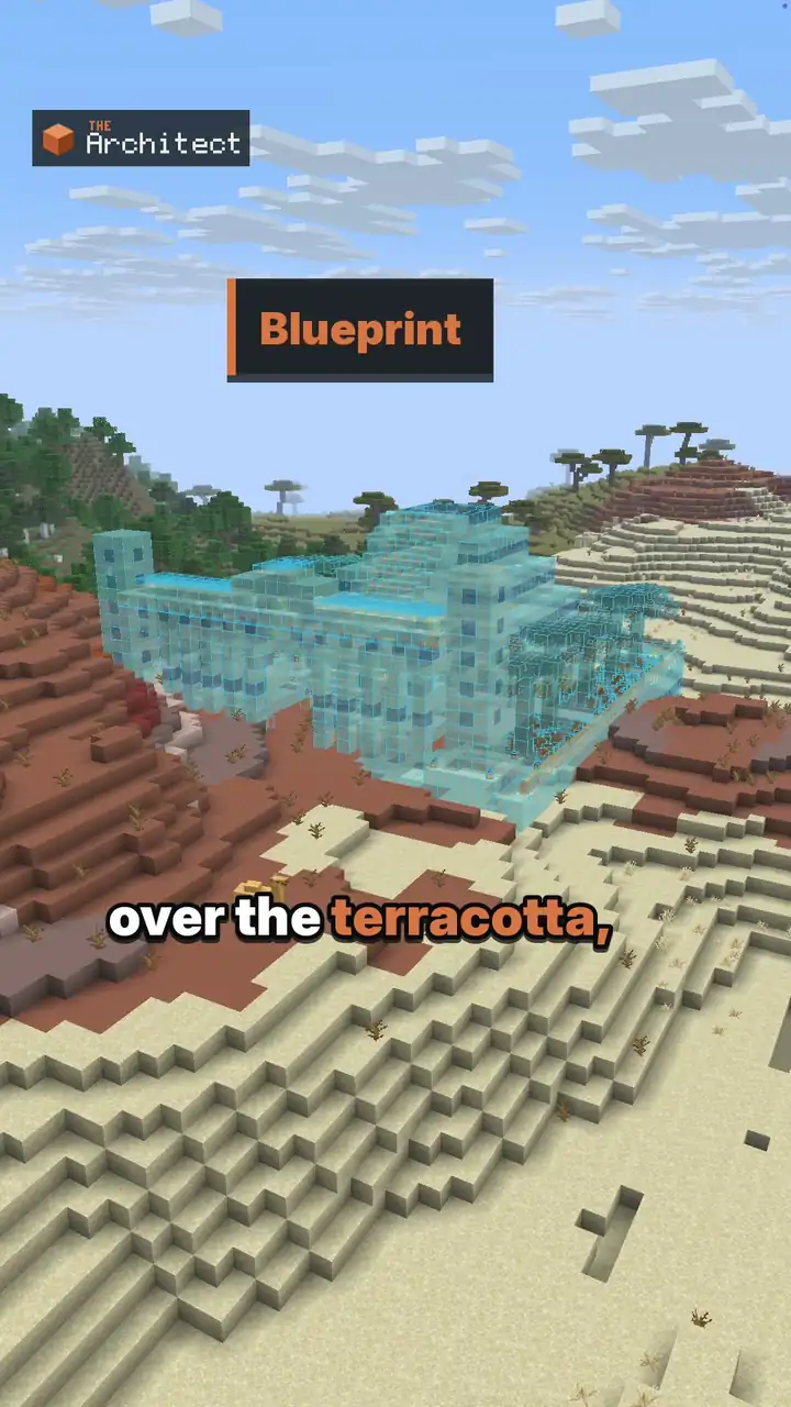 Egyptian Pyramid Temple, ghost blueprint in the world