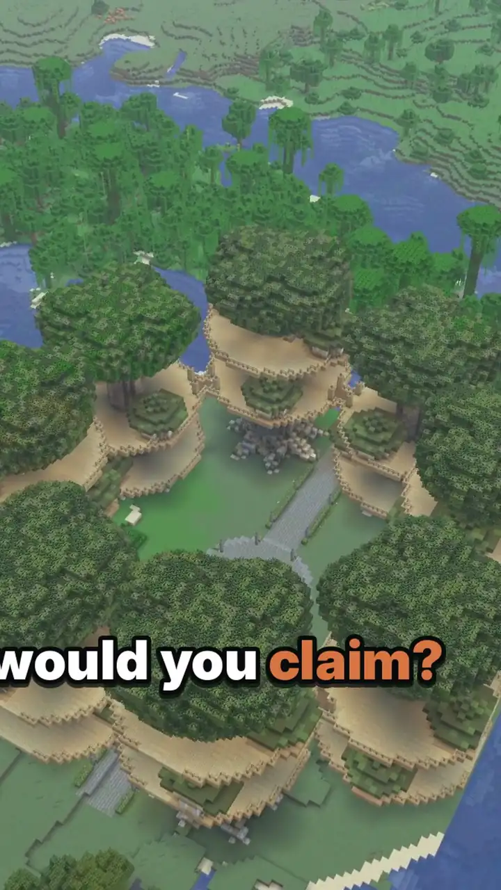 Fantasy Elven Treetop City, close-up