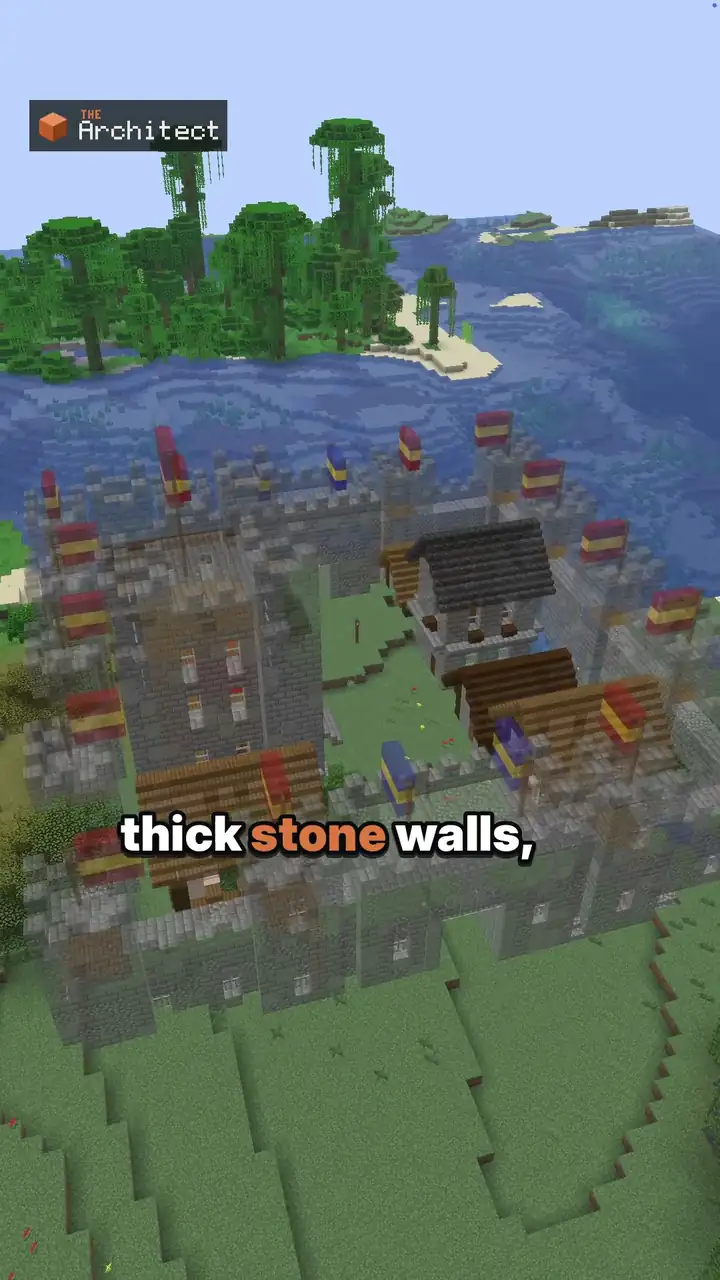 Medieval Walled City, view of the finished build