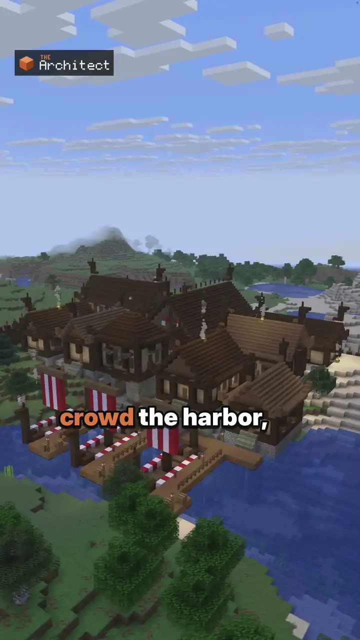 Nordic Viking Harbor, view of the finished build