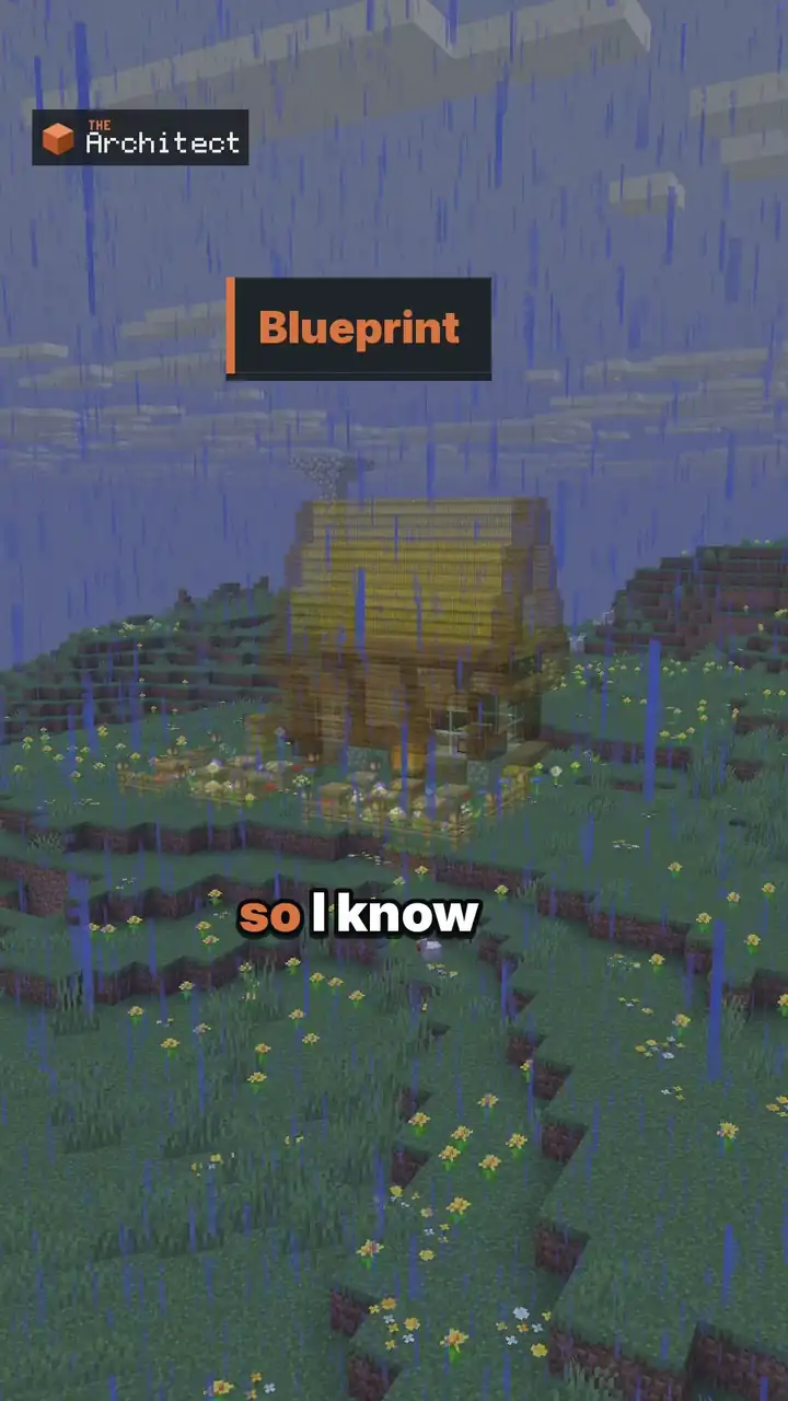 Rustic Beekeeper Cottage, ghost blueprint in the world
