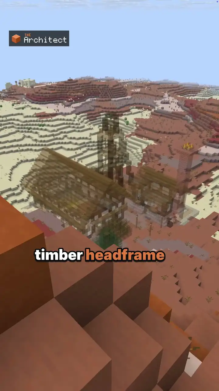 Stone Mining Outpost, view of the finished build